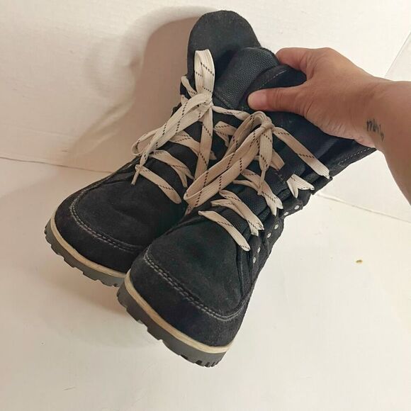 Sorel Meadow Lace Suede Leather Lined Snow Winter Short Boots - Picture 6 of 14